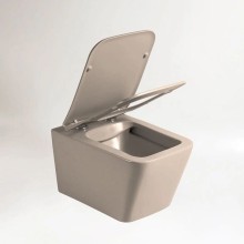 Подвесной безободковый унитаз с сиденьем микролифт Vincea Q-Line VT1-12MC