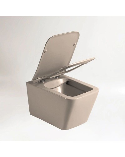 Подвесной безободковый унитаз с сиденьем микролифт Vincea Q-Line VT1-12MC