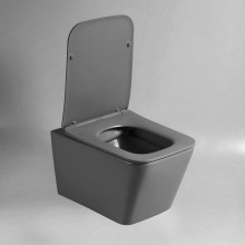 Подвесной безободковый унитаз с сиденьем микролифт Vincea Q-Line VT1-12MA