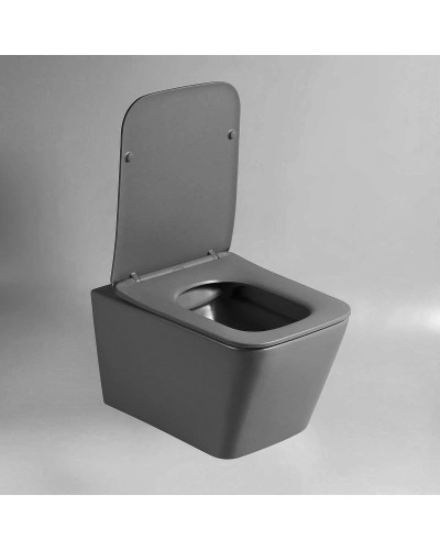 Подвесной безободковый унитаз с сиденьем микролифт Vincea Q-Line VT1-12MA