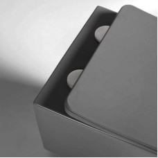 Подвесной безободковый унитаз с сиденьем микролифт Vincea Q-Line VT1-12MA