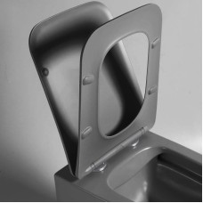 Подвесной безободковый унитаз с сиденьем микролифт Vincea Q-Line VT1-12MA