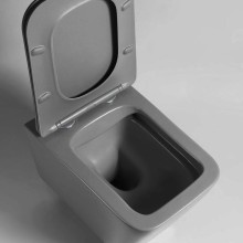 Подвесной безободковый унитаз с сиденьем микролифт Vincea Q-Line VT1-12MA