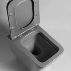 Подвесной безободковый унитаз с сиденьем микролифт Vincea Q-Line VT1-12MA