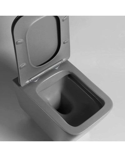 Подвесной безободковый унитаз с сиденьем микролифт Vincea Q-Line VT1-12MA