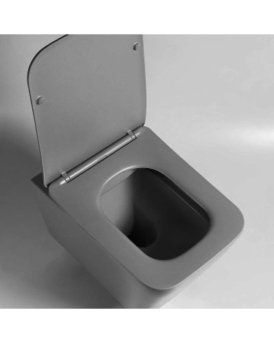 Подвесной безободковый унитаз с сиденьем микролифт Vincea Q-Line VT1-12MA