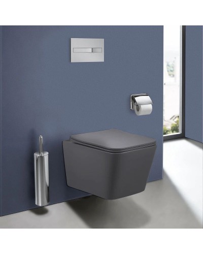 Подвесной безободковый унитаз с сиденьем микролифт Vincea Q-Line VT1-12MA