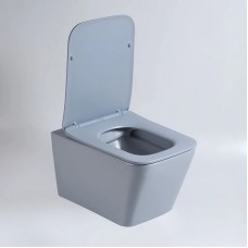 Подвесной безободковый унитаз с сиденьем микролифт Vincea Q-Line VT1-12MO