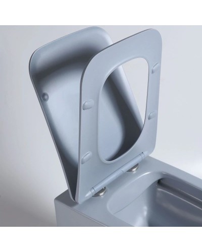 Подвесной безободковый унитаз с сиденьем микролифт Vincea Q-Line VT1-12MO