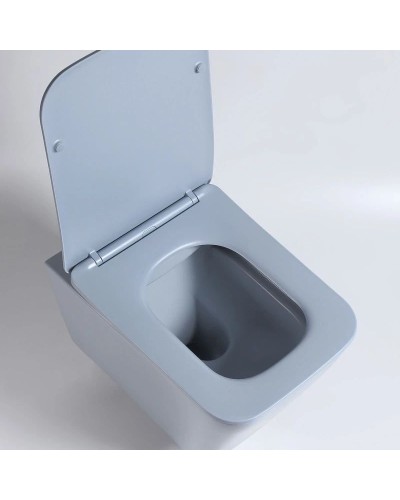 Подвесной безободковый унитаз с сиденьем микролифт Vincea Q-Line VT1-12MO