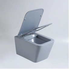 Подвесной безободковый унитаз с сиденьем микролифт Vincea Q-Line VT1-12MO