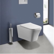 Унитаз подвесной Vincea Cool VT1-210 безободковый, с сиденьем микролифт, белый