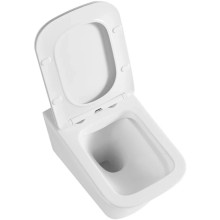 Унитаз подвесной Vincea Cool VT1-210 безободковый, с сиденьем микролифт, белый