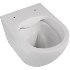 Подвесной безободковый унитаз с сиденьем микролифт Abber Bequem AC1100MW