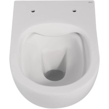 Подвесной безободковый унитаз с сиденьем микролифт Abber Bequem AC1100MW