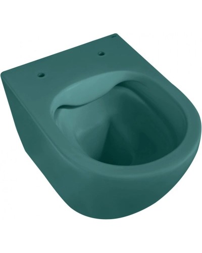 Подвесной безободковый унитаз с сиденьем микролифт Abber Bequem AC1101MBG