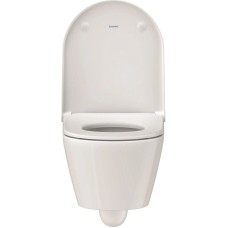 Подвесной безободковый унитаз с сиденьем микролифт Duravit D-Neo 45770900A1