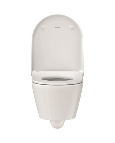 Подвесной безободковый унитаз с сиденьем микролифт Duravit D-Neo 45770900A1