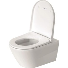 Подвесной безободковый унитаз с сиденьем микролифт Duravit D-Neo 45770900A1