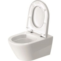 Подвесной безободковый унитаз с сиденьем микролифт Duravit D-Neo 45770900A1