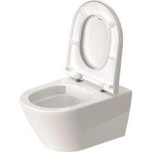 Подвесной безободковый унитаз с сиденьем микролифт Duravit D-Neo 45770900A1