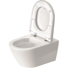 Подвесной безободковый унитаз с сиденьем микролифт Duravit D-Neo 45770900A1