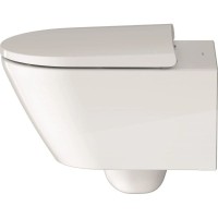 Подвесной безободковый унитаз с сиденьем микролифт Duravit D-Neo 45770900A1