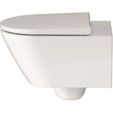 Подвесной безободковый унитаз с сиденьем микролифт Duravit D-Neo 45770900A1