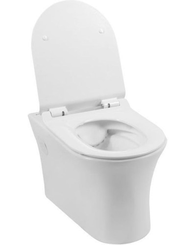 Унитаз Aquanet Roll-W 210766 подвесной с сиденьем Микролифт