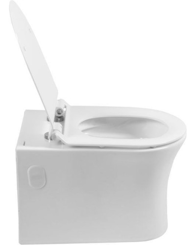 Унитаз Aquanet Roll-W 210766 подвесной с сиденьем Микролифт