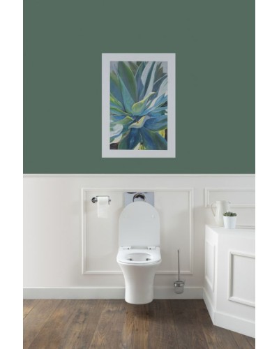 Унитаз Aquanet Roll-W 210766 подвесной с сиденьем Микролифт