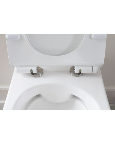 Унитаз Aquanet Roll-W 210766 подвесной с сиденьем Микролифт