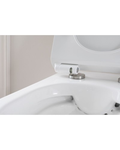 Унитаз Aquanet Roll-W 210766 подвесной с сиденьем Микролифт