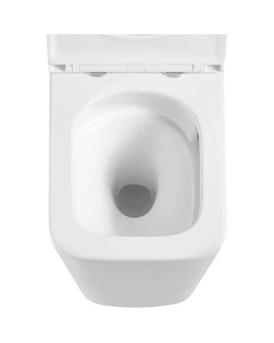 Подвесной безободковый унитаз с сиденьем микролифт Vincea Q-Line VT1-12T