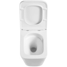 Подвесной безободковый унитаз с сиденьем микролифт Vincea Q-Line VT1-12T