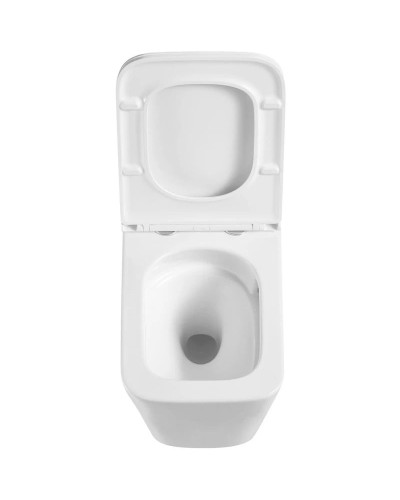 Подвесной безободковый унитаз с сиденьем микролифт Vincea Q-Line VT1-12T