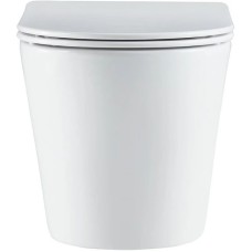 Подвесной безободковый унитаз с сиденьем микролифт Vincea Piatti VT1-11T