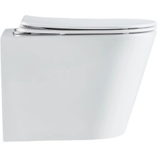 Подвесной безободковый унитаз с сиденьем микролифт Vincea Piatti VT1-11T