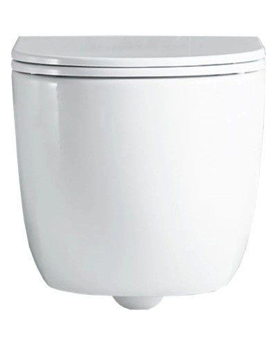 Подвесной безободковый унитаз с сиденьем микролифт Vincea Globo VT1-52T