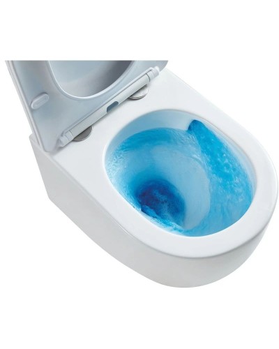 Подвесной безободковый унитаз с сиденьем микролифт Vincea Globo VT1-52T