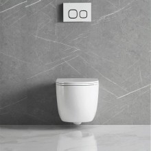 Подвесной безободковый унитаз с сиденьем микролифт Vincea Globo VT1-52T