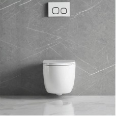 Подвесной безободковый унитаз с сиденьем микролифт Vincea Globo VT1-52T