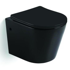 Унитаз CeramaLux B2330В подвесной с сиденьем Микролифт