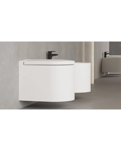 Подвесной безободковый унитаз Salini S-Stone Gemelli 240121M