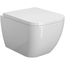 Унитаз подвесной Ambassador Forsa 243K19003S с сиденьем микролифт, белый глянец