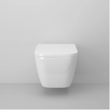 Унитаз подвесной Ambassador Forsa 243K19003S с сиденьем микролифт, белый глянец