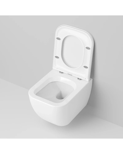 Унитаз подвесной Ambassador Forsa 243K19003S с сиденьем микролифт, белый глянец