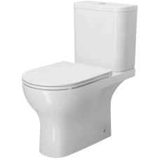 Унитаз-компакт безободковый с сиденьем микролифт Ambassador Abner 107K19001RS