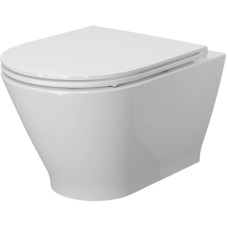 Унитаз подвесной Ambassador Elysium 183K19002RS безободковый, с сиденьем микролифт, белый глянец