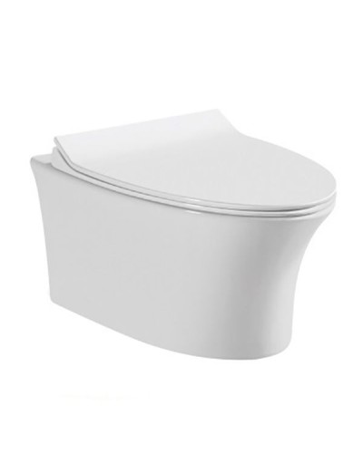 Унитаз CeramaLux CL-2100 подвесной с сиденьем Микролифт